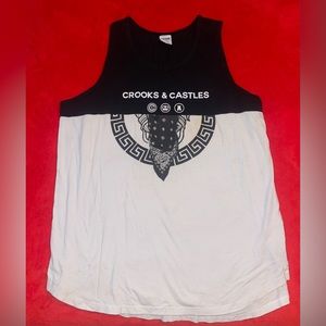 Crooks and Castle’s tank top XL
